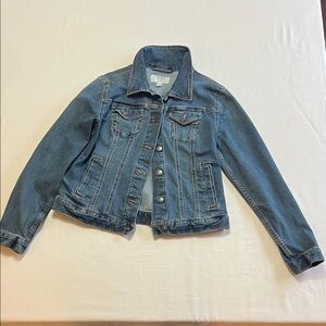 Time and Tru Blue Denim Jean Jacket for Kids